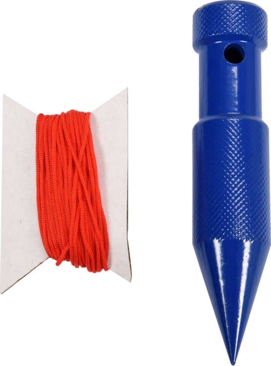 Висок будівельний VOREL, Ø= 22 мм, l= 115 мм, M= 200 гр, зі шнуром l= 6 м(DW)