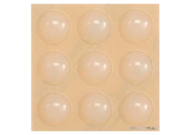 Прокладка силіконова самоклеюча під меблі VOREL, 15мм, набір 9шт [32/576]