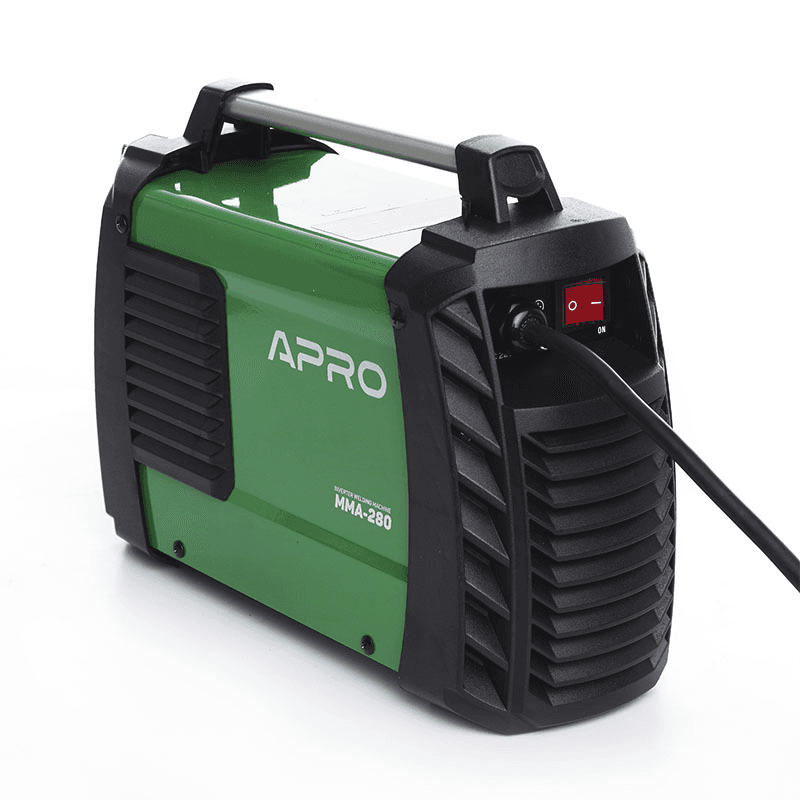 APRO Зварювальний апарат інверторний MMA-280 20-280 А ел. 5 мм 2,5+1,5 м