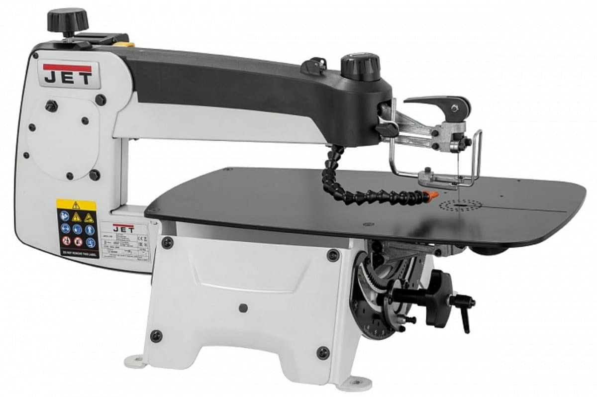 Лобзиковий верстат по дереву JET JWSS-18B : 230В, 0,3(0,05)кВт; l= 130 мм, -45º-0-45º. різ- 48 мм,