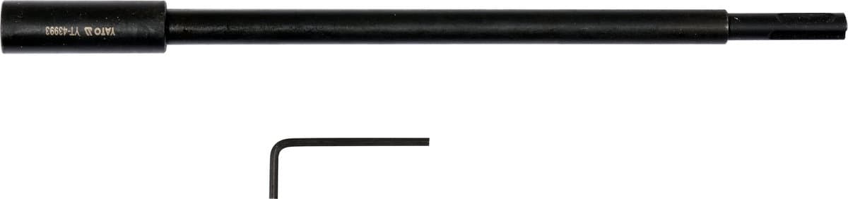 Подовжувач для тримачів корончатих свердл YATO : SDS+, для HEX10 [10/50]