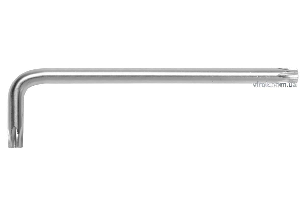 Ключ TORX Г-подібний 2-сторонній YATO Cr-V, Т40, 26 х 124 мм [50/400]