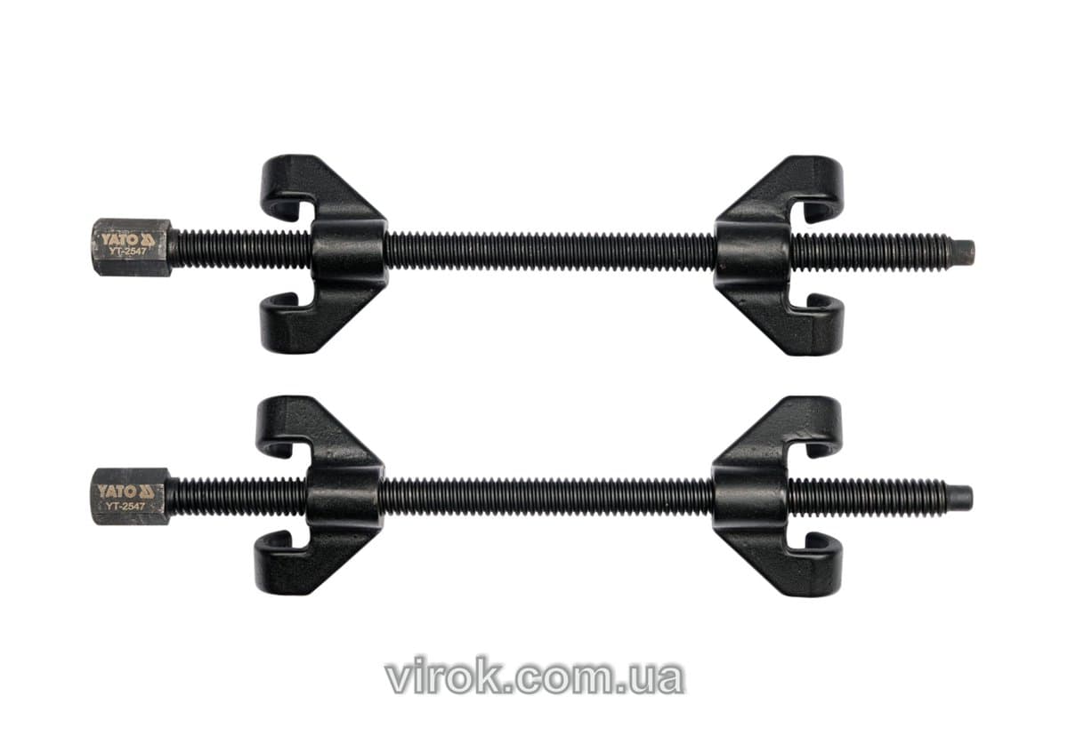 Знімач пружин YATO для амортизаторів 82х355мм 2пр [8/320]