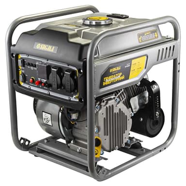 SIGMA Генератор інверторний бензиновий 3.0/3.5кВт 7л 4-х тактний ручний запуск