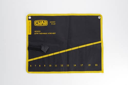 Чохол для гайкових ключів 6-14, 17, 19, 22мм (12шт) СИЛА