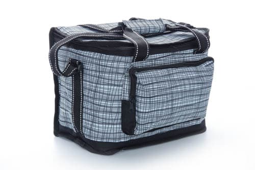 Термосумка 15л чорно-білий (32*20*24см) СИЛА