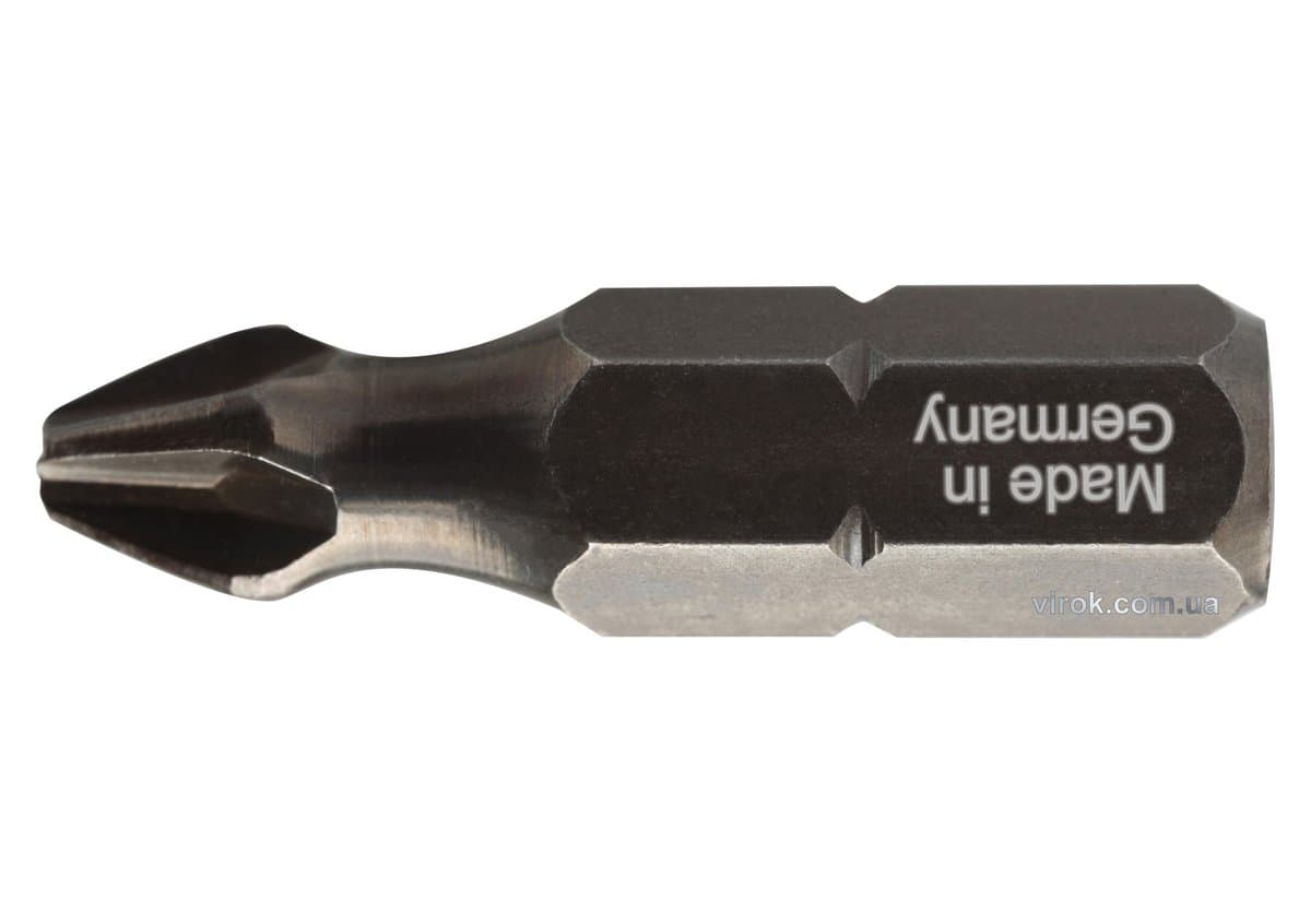 Насадка викруткова USH Industry : Phillips PH1 x 25 мм. Torsion Уп. 10 шт.