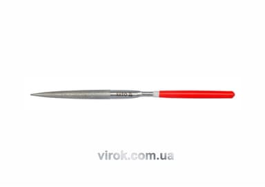 Надфіль алмазний YATO півкруглий, l= 180/70 мм, b= 5 мм [45/450]