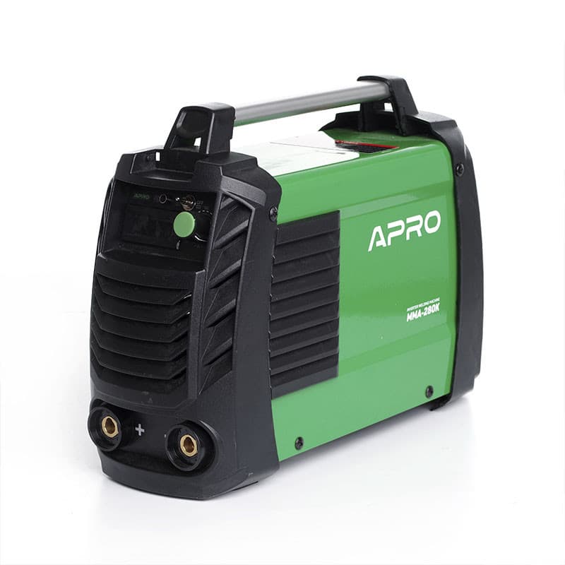 APRO Зварювальний апарат інверторний MMA-280 K 20-280 А ел.5 мм 2.5+1.5 м кейс