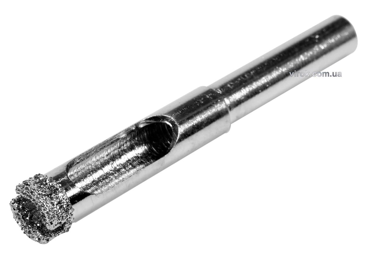 Свердло по гресу і кераміці YATO, Ø= 8 мм, при сухому і мокрому режимах [50/400]