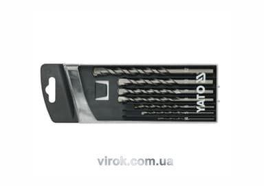 Свердла по цеглі YATO : Ø= 4-12 мм. 7 шт. [10/80]