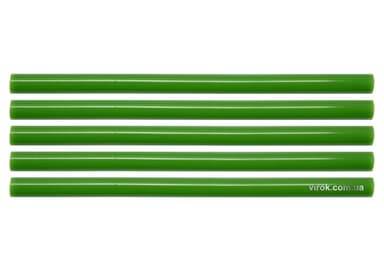 Стержні клейові YATO Ø=11,2 х 200 мм, зелені .уп. 5 шт. [40/120]