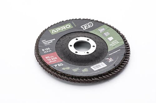 Коло пелюстково-торцеве Р60 конус 125мм (Т29) (КПТ) APRO