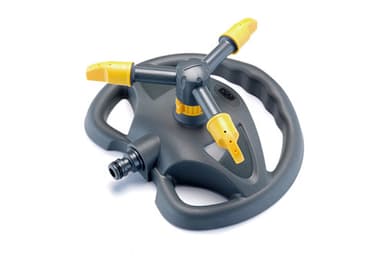 Дощувач круговий з головкою, що обертається, на пластиковій базі СИЛА