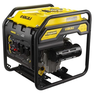 SIGMA Генератор інверторний бензиновий 4.0/4.5кВт 12л 4-х тактний ручний запуск