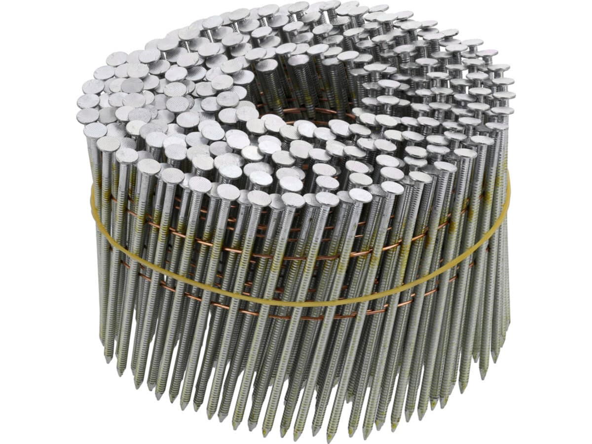 Цвяхи барабанні до пневматичного пістолета YT-09214 VOREL: L=75мм, Ø=2.5мм, кут 15-16˚, 3600шт [1]