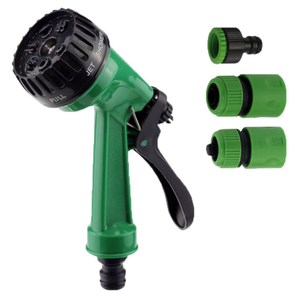 SIGMA Набір для поливання (пістолет-розпилювач 7-реж + 2 конект + адаптер 3⁄4") Grad