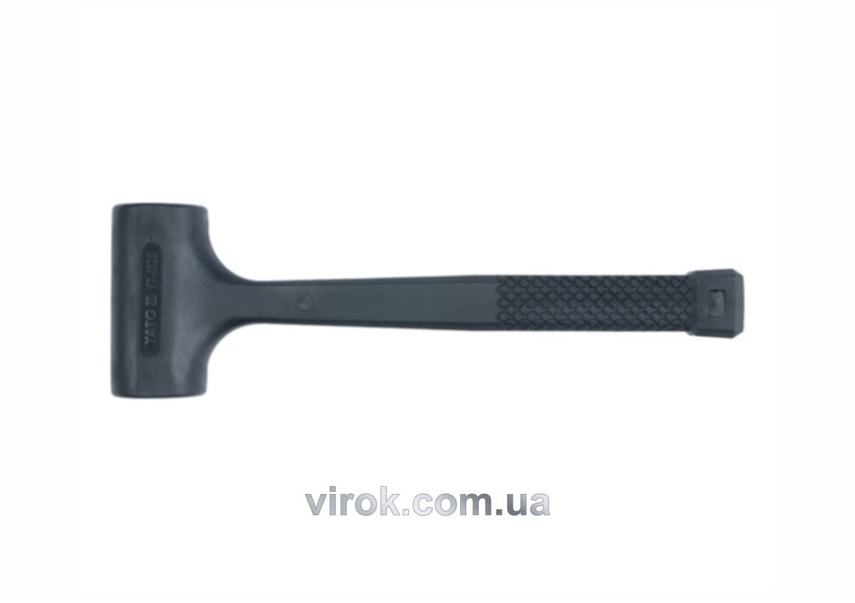 Молоток безінерційний YATO cуцільний, Ø= 53.5 мм, m= 900 г, l= 336 мм [4/24]