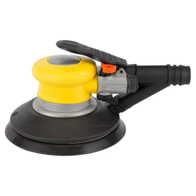 SIGMA Шліфмашинка орбітальна пневматична алюм корпус із пилозбірником 125 мм