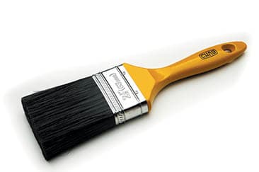 Пензель флейцевий чорний штучний ворс 2,5'' СИЛА