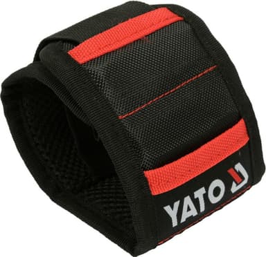Пояс наручний з 2 кишенями, магнетизований YATO, 340х 90 мм, з нейлона [50]