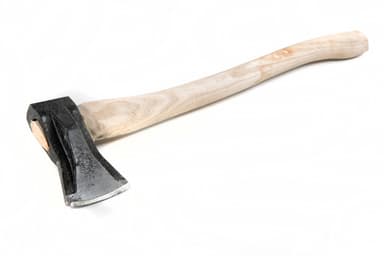 Колун 1400гр з дерев'яною рукояткою (із щоками) СИЛА