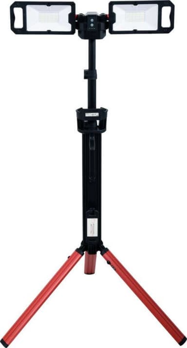 Прожектори 2 шт. 2828 SMD-діодні YATO: акумул. 4,7 В, 500-5000 Lm, на штативі h= 95-140 см [2]