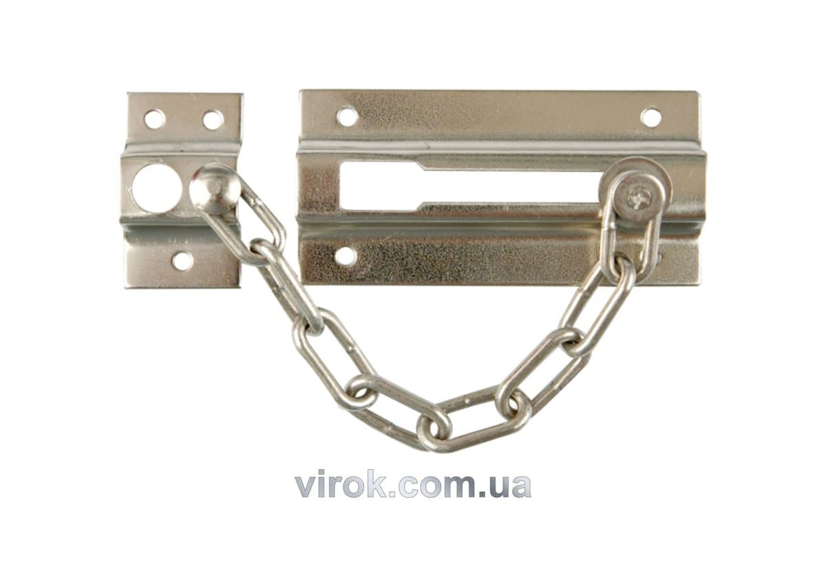 Замок-ланцюг VOREL для дверей /хромований/ [12/120]