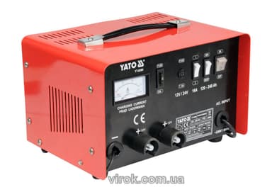 Зарядний прилад YATO : 12/24V, 16А, 240Ah [2]