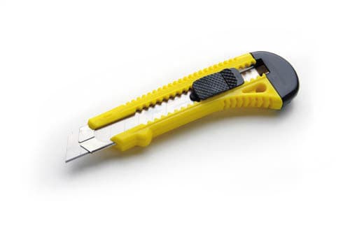 Ніж висувний 18мм з металевою направляючою СИЛА