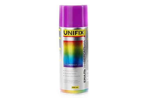 Емаль акрилова універсальна RAL 4005 Фіолетовий гл. 400мл UNIFIX