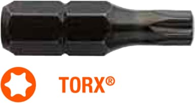 Насадка викруткова USH Industry : TORX T5 x 25 мм, Уп. 5 шт.