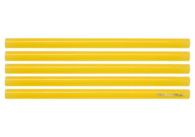 Стержні клейові YATO Ø=11,2 х 200 мм, жовті .уп. 5 шт. [40]