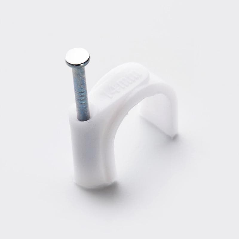 APRO Кабельна клiпса кругла 4 мм (пач. 100 шт.)