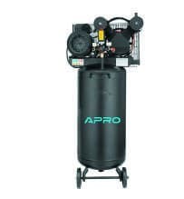 APRO Компресор 2-циліндр. пасовий вертик. OFBD-100V 8 Бар 2.2кВт 402л/хв 100л (2 крана) + Олива 0,5л