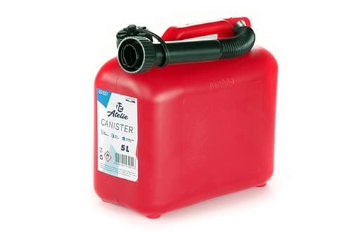 12 ATELIE Каністра пластикова HDPE для палива 5 л з лійкою