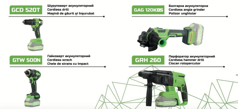 Grösser Набір інструментів (кейс) SET 482