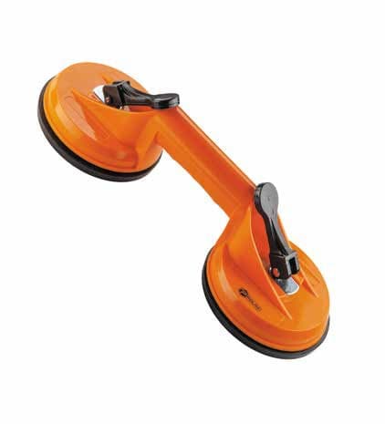 POLAX Тримач-присоска для скла та плитки подвійна d2х115мм, max 70 кг