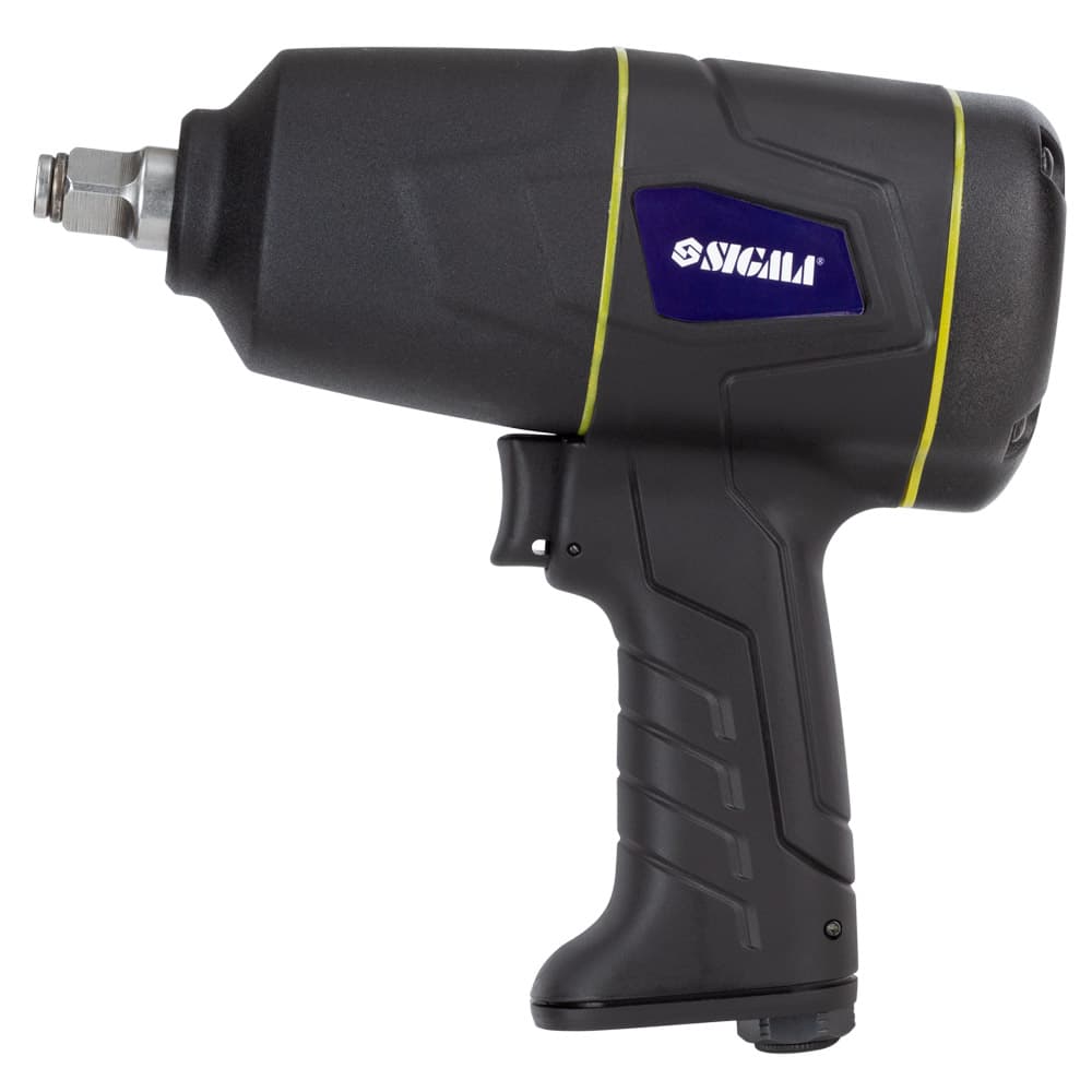 SIGMA Гайковерт  пневматичний ½" 850Нм 142л/мин 8бар Profi
