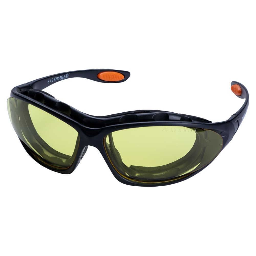 SIGMA Набір окуляри захисні (обтюрат+змін.дужки) SuperZoom anti-scratch anti-fog (янтар)