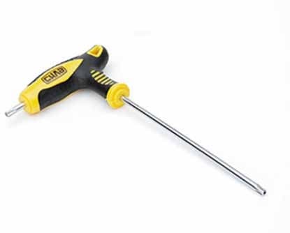 СИЛА Ключ TORX Т-подібний з обгумованою рукояткою Т30 95х210 мм