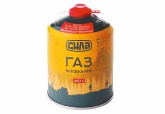СИЛА Газ в балоні з різьбою для кемпінгу 230 г (Корея)