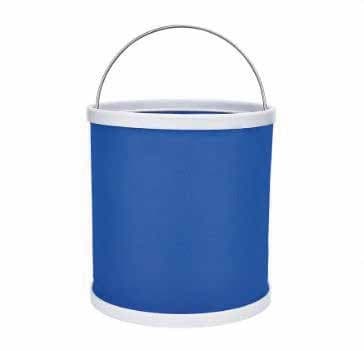СИЛА Відро складане 11 л blue