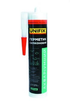 UNIFIX Герметик силіконовий акваріумний (чорний) 280 мл