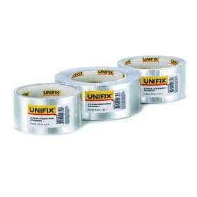 UNIFIX Стрічка клейка алюмінієва армована (скотч) 50 мм  5 м