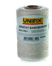 UNIFIX Шпагат бавовняний 100г на втулці