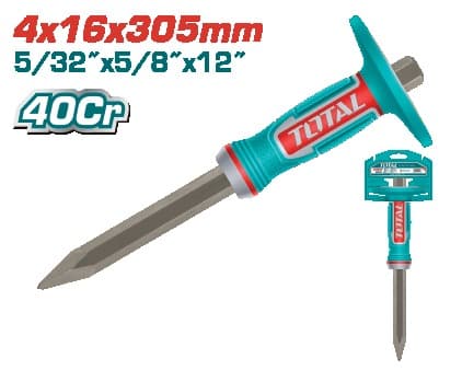 TOTAL Зубило по бетону (16х305 мм)
