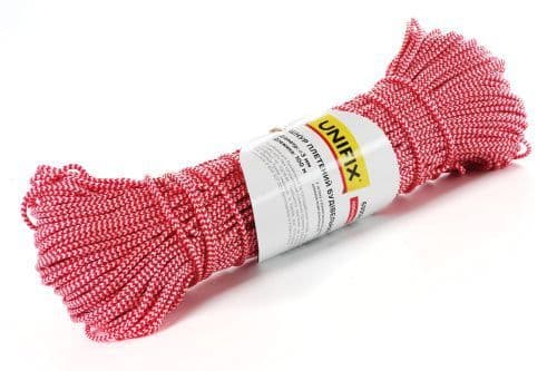 UNIFIX Шнур плетений будівельний кольоровий поліпропіленовий 3мм 100м
