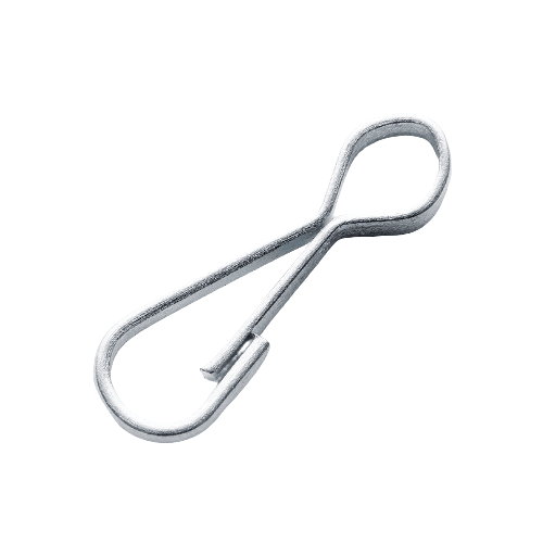 APRO Карабін пружинний 80 мм оцинкований