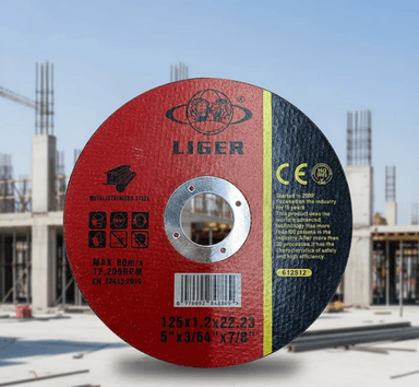 LIGER Круг відрізний абразивний 125*1.6*22.23мм